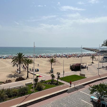 Apartamento 1ª Linea De Playa - Con Piscina Y Parking Playa de Gandia Eksteriør billede